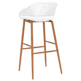 NNEVL 5 Piece Bar Set White