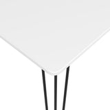 NNEVL 5 Piece Bar Set White and Black