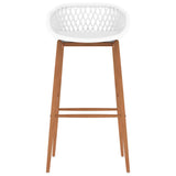 NNEVL 5 Piece Bar Set White
