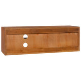 NNEVL Wall-mounted TV Cabinet 180x30x30 cm Solid Teak Wood