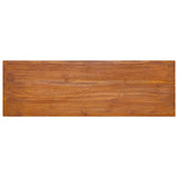 NNEVL Wall-mounted TV Cabinet 180x30x30 cm Solid Teak Wood