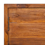 NNEVL Wall-mounted TV Cabinet 180x30x30 cm Solid Teak Wood