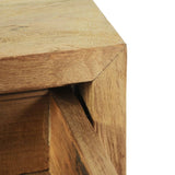 NNEVL Bedside Cabinets 2 pcs 40x30x50 cm Solid Teak