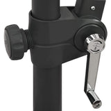 NNEVL Cantilever Umbrella with Pole and LED Lights Anthracite 300 cm