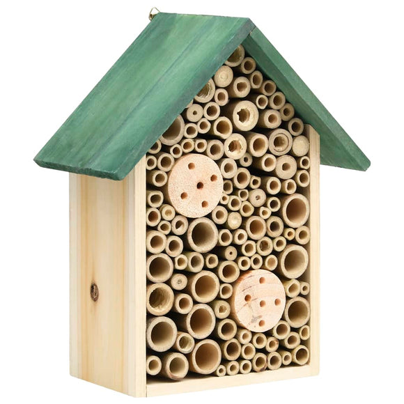 NNEVL Insect Hotels 2 pcs 23x14x29 cm Solid Firwood
