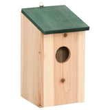 NNEVL Bird Houses 10 pcs Solid Firwood 12x12x22 cm