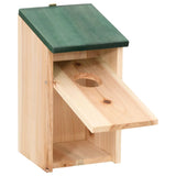 NNEVL Bird Houses 10 pcs Solid Firwood 12x12x22 cm