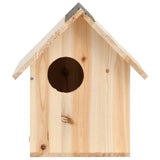 NNEVL Squirrel House Solid Firwood 26x25x29 cm