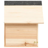 NNEVL Squirrel House Solid Firwood 26x25x29 cm