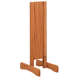 NNEVL Garden Trellis Fence Orange 120x60 cm Solid Firwood