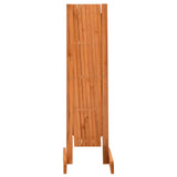 NNEVL Garden Trellis Fence Orange 150x80 cm Solid Firwood