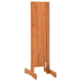 NNEVL Garden Trellis Fence Orange 150x80 cm Solid Firwood