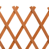 NNEVL Garden Trellis Fence Orange 150x80 cm Solid Firwood