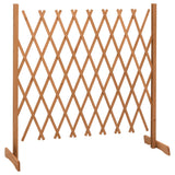 NNEVL Garden Trellis Fence Orange 180x100 cm Solid Firwood