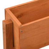 NNEVL Garden Folding Planter Orange 60x14x75 cm Solid Firwood
