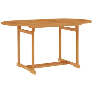NNEVL Garden Table Anthracite 126x76x72 cm Plastic