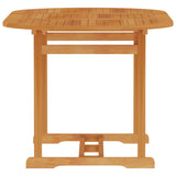 NNEVL Garden Table Anthracite 126x76x72 cm Plastic