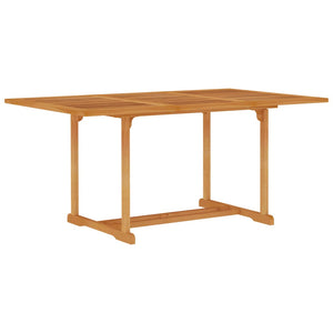 NNEVL Garden Table Anthracite 126x76x72 cm Plastic