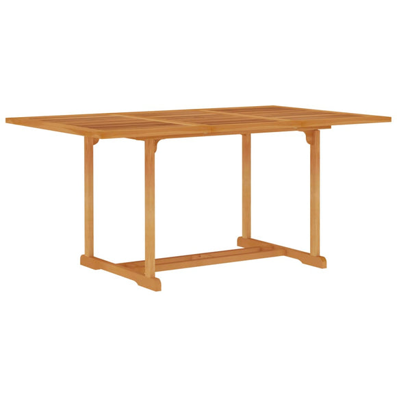 NNEVL Garden Table Anthracite 126x76x72 cm Plastic