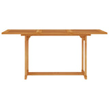 NNEVL Garden Table Anthracite 126x76x72 cm Plastic
