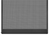 NNEVL Hinged Insect Screen for Doors Anthracite 100x215 cm