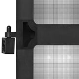 NNEVL Hinged Insect Screen for Doors Anthracite 100x215 cm
