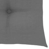 NNEVL Chair Cushions 2 pcs Grey 40x40x7 cm Fabric