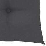 NNEVL Chair Cushions 4 pcs Anthracite 50x50x7 cm Fabric