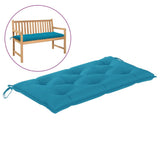 NNEVL Garden Bench Cushion Light Blue 100x50x7 cm Fabric