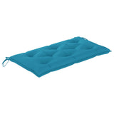 NNEVL Garden Bench Cushion Light Blue 100x50x7 cm Fabric