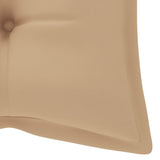 NNEVL Garden Bench Cushion Beige 120x50x7 cm Fabric