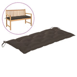NNEVL Garden Bench Cushion Taupe 120x50x7 cm Fabric