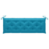 NNEVL Garden Bench Cushion Light Blue 150x50x7 cm Fabric