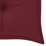NNEVL Garden Bench Cushion Wine Red 150x50x7 cm Fabric