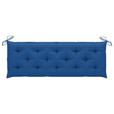 NNEVL Garden Bench Cushion Blue 150x50x7 cm Fabric