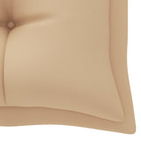NNEVL Garden Bench Cushion Beige 180x50x7 cm Fabric