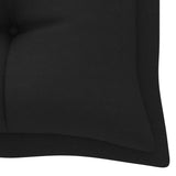 NNEVL Garden Bench Cushion Black 180x50x7 cm Fabric
