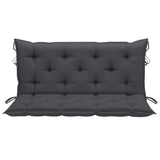 NNEVL Cushion for Swing Chair Anthracite 120 cm Fabric