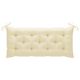 NNEVL Cushion for Swing Chair Cream White 120 cm Fabric