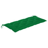 NNEVL Cushion for Swing Chair Green 120 cm Fabric