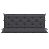 NNEVL Cushion for Swing Chair Anthracite 150 cm Fabric