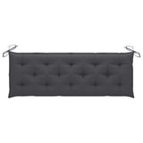 NNEVL Cushion for Swing Chair Anthracite 150 cm Fabric