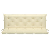 NNEVL Cushion for Swing Chair Cream White 150 cm Fabric
