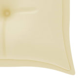 NNEVL Cushion for Swing Chair Cream White 150 cm Fabric