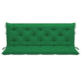 NNEVL Cushion for Swing Chair Green 150 cm Fabric