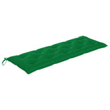NNEVL Cushion for Swing Chair Green 150 cm Fabric