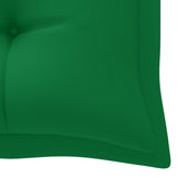 NNEVL Cushion for Swing Chair Green 180 cm Fabric