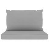 NNEVL Pallet Sofa Cushions 2 pcs Grey Fabric