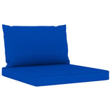 NNEVL Pallet Sofa Cushions 2 pcs Blue Fabric