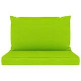 NNEVL Pallet Sofa Cushions 2 pcs Bright Green Fabric